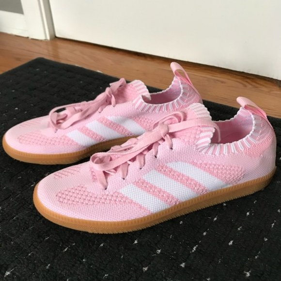 Adidas samba primeknit pink clearance